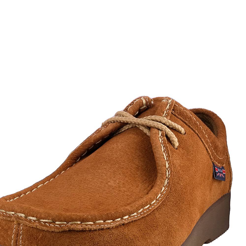 Zapato De Cuero Casual Caramelo Thamrin London Adixt image number 3.0